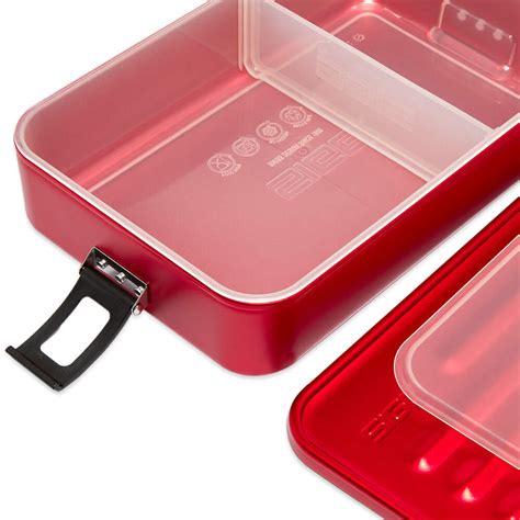 sigg metal box large|SIGG Metal Box Plus Red Large Lunch Box Provisions Snack Tin .